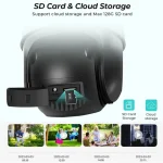 Cameră IP Wi-Fi de exterior UKC P11 - Изображение 2