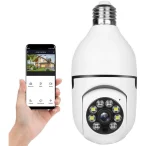 Cameră panoramică Wi-Fi tip bec - imagine 2