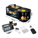 Cuptor multifuncțional cu cafetieră 3 în 1 - imagine 2
