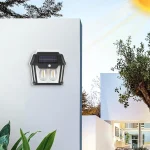 Lampă solară LED cu senzor de mișcare 2 lămpi - imagine 3
