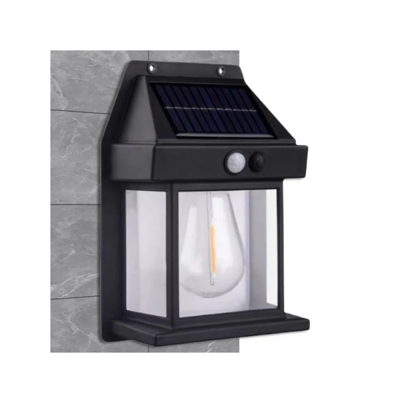 Lampă solară LED cu senzor de mișcare