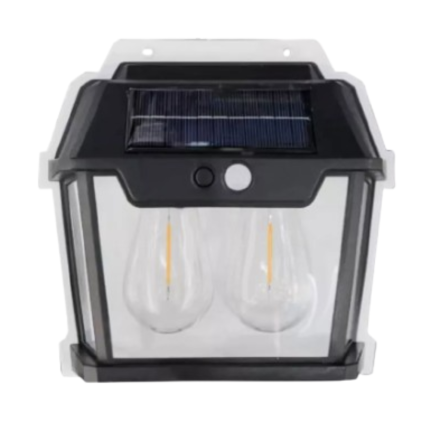 Lampă solară LED cu senzor de mișcare 2 lămpi