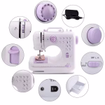 Mașină de cusut portabilă 12 în 1 - imagine 2