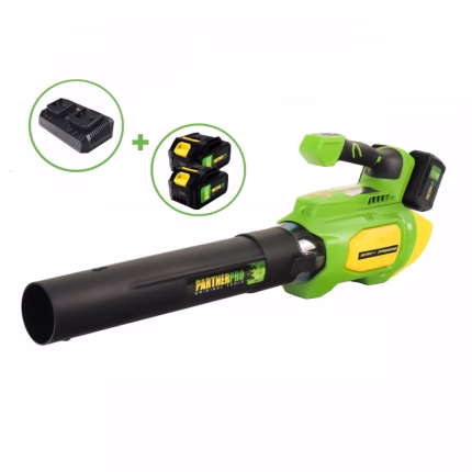 Suflantă electrică cu acumulator și două baterii 20V 4Ah